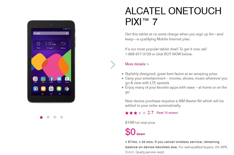 Illustration for article titled Android Device Review: Alcatel OneTouch Pixi 7 (Updated with pics!)